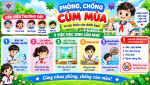 PHÒNG, CHỐNG CÚM MÙA – BẢO VỆ SỨC KHỎE HỌC SINH